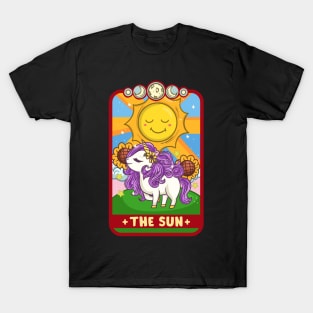 The Sun - Cute Kawaii Anime Tarot Card T-Shirt T-Shirt